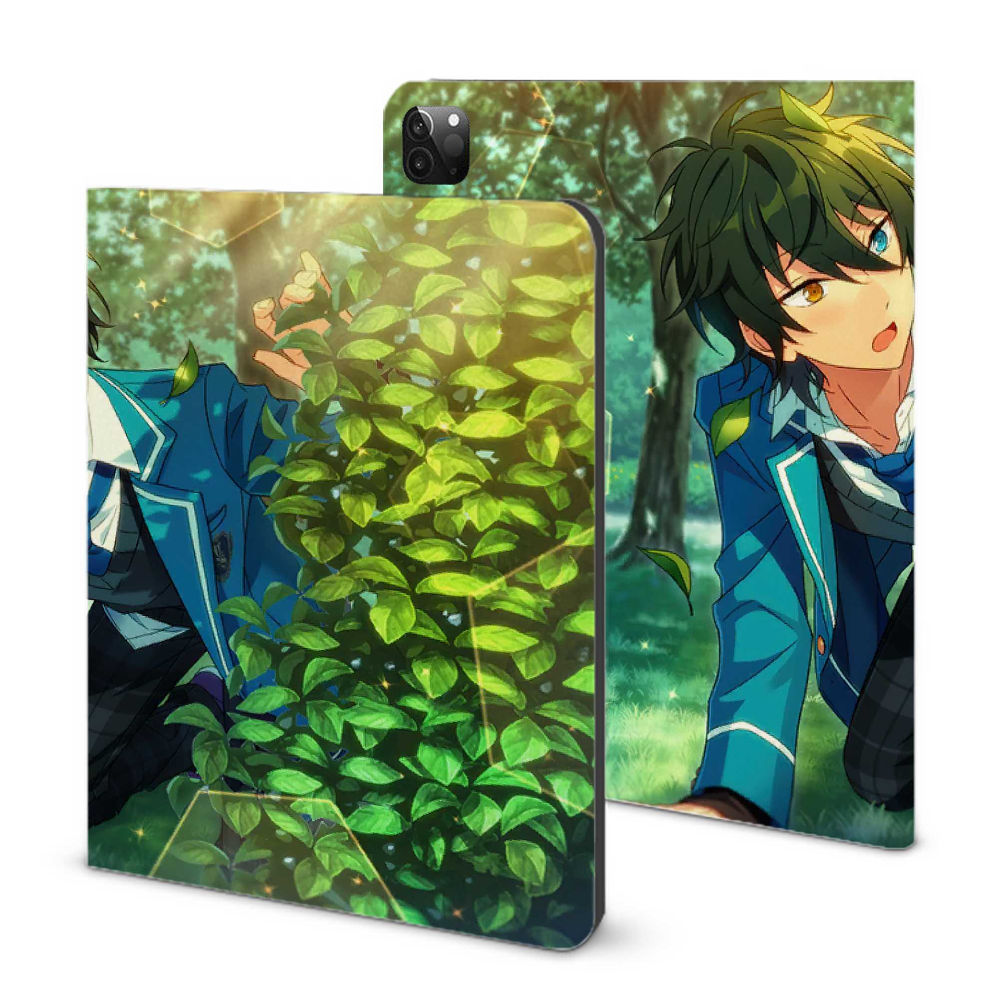 （画像用） あんさんぶるスターズ! Ensemble Stars IPadケース ペンホルダー付き ブックスタイルデザイン